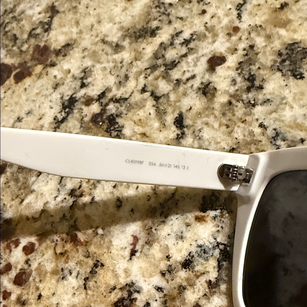 Authentic Celine White and Black Sunglasses - Picture 4 of 8